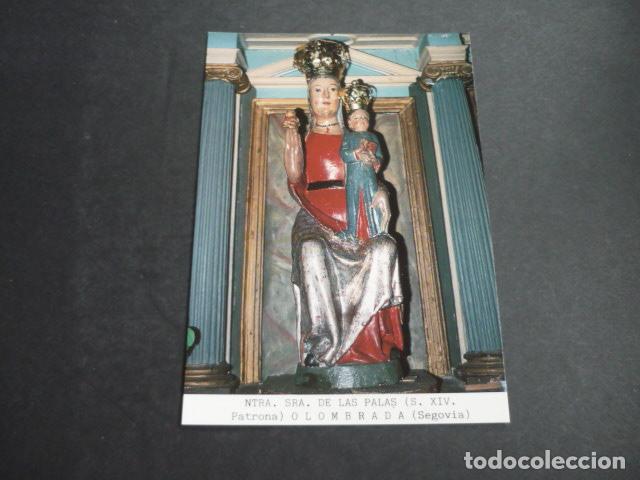 Postales: OLOMBRADA SEGOVIA NUESTRA SE&Ntilde;ORA DE LAS PALAS POSTAL