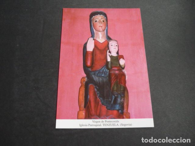 Postales: TENZUELA SEGOVIA VIRGEN DE PENTECOSTES POSTAL
