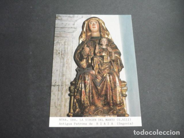 Postales: RIAZA SEGOVIA NUESTRA SE&Ntilde;ORA DEL MANTO POSTAL