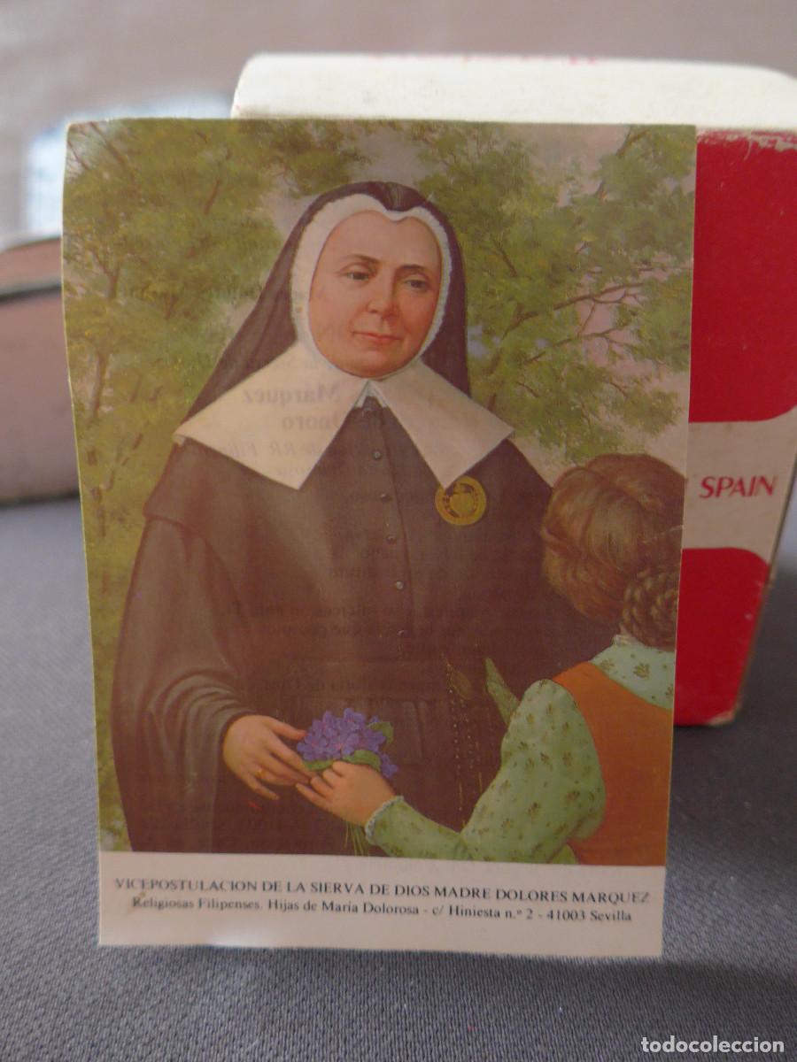 Postales: ESTAMPA RECORDATORIO DE LA VICEPOSTULACION DE LA MADRE DOLORES MARQUEZ