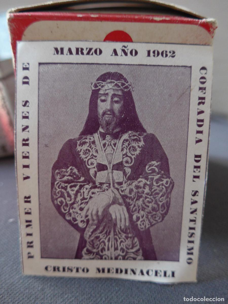 Postales: ESTAMPA RECORDATORIO DEL PRIMER VIERNES DE MARZO DE 1962 COFRADIA DEL CRISTO DE MEDINACELI
