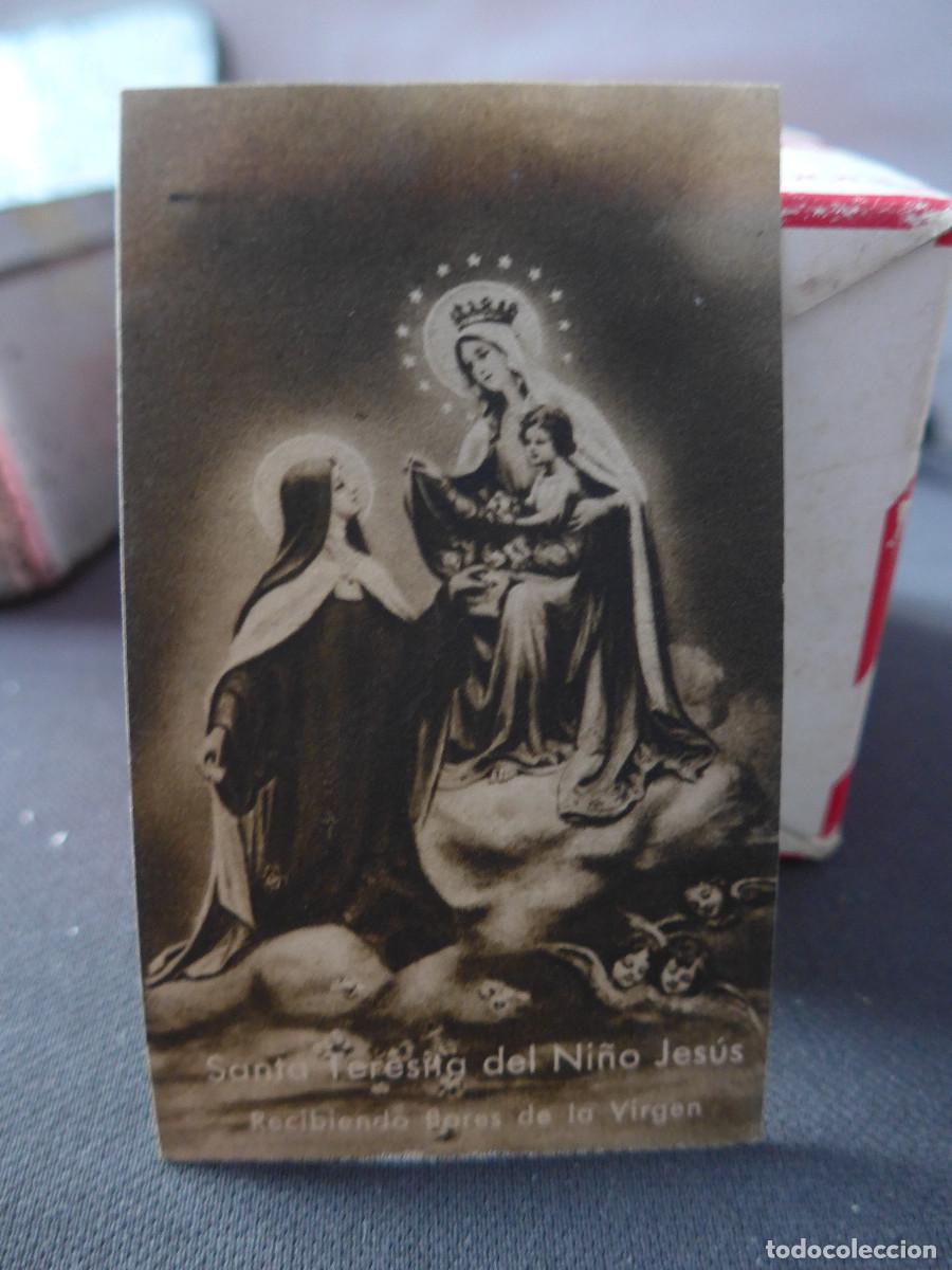 Postales: ESTAMPA RECORDATORIO DE SANTA TERESA DEL NI&Ntilde;O JESUS