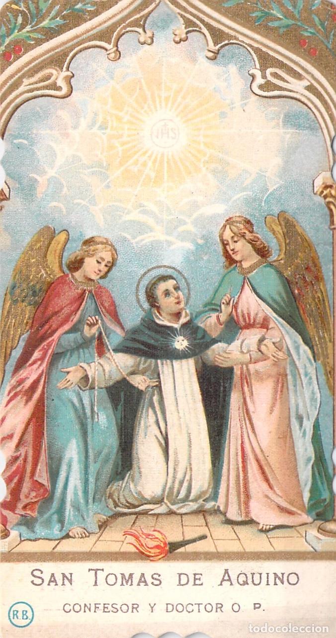 Postcards: Estampa Religiosa de San Tom&aacute;s de Aquino, Barcelona
