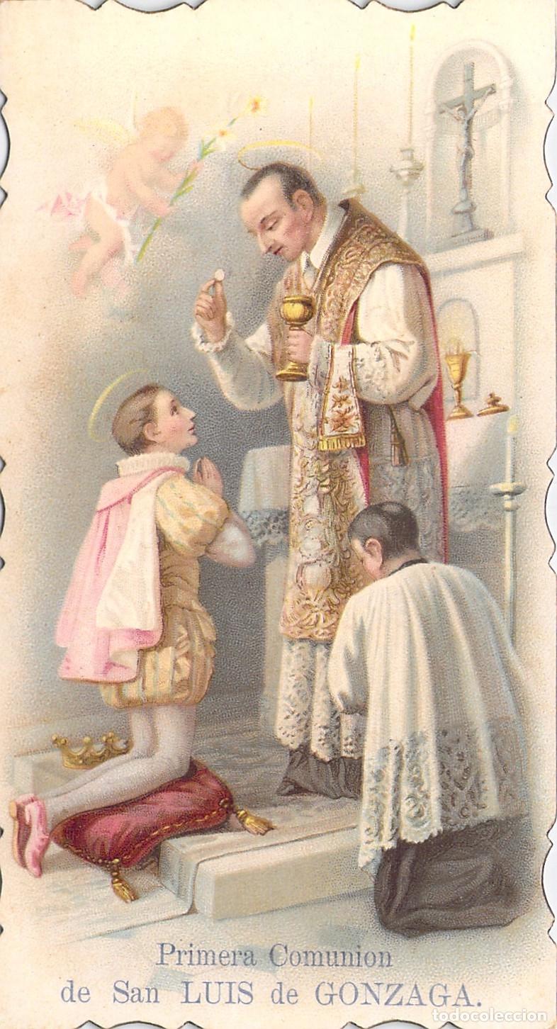 Cartes Postales: Estampa Recordatorio Primera Comuni&oacute;n Colegio Jes&uacute;s Mar&iacute;a Barcelona