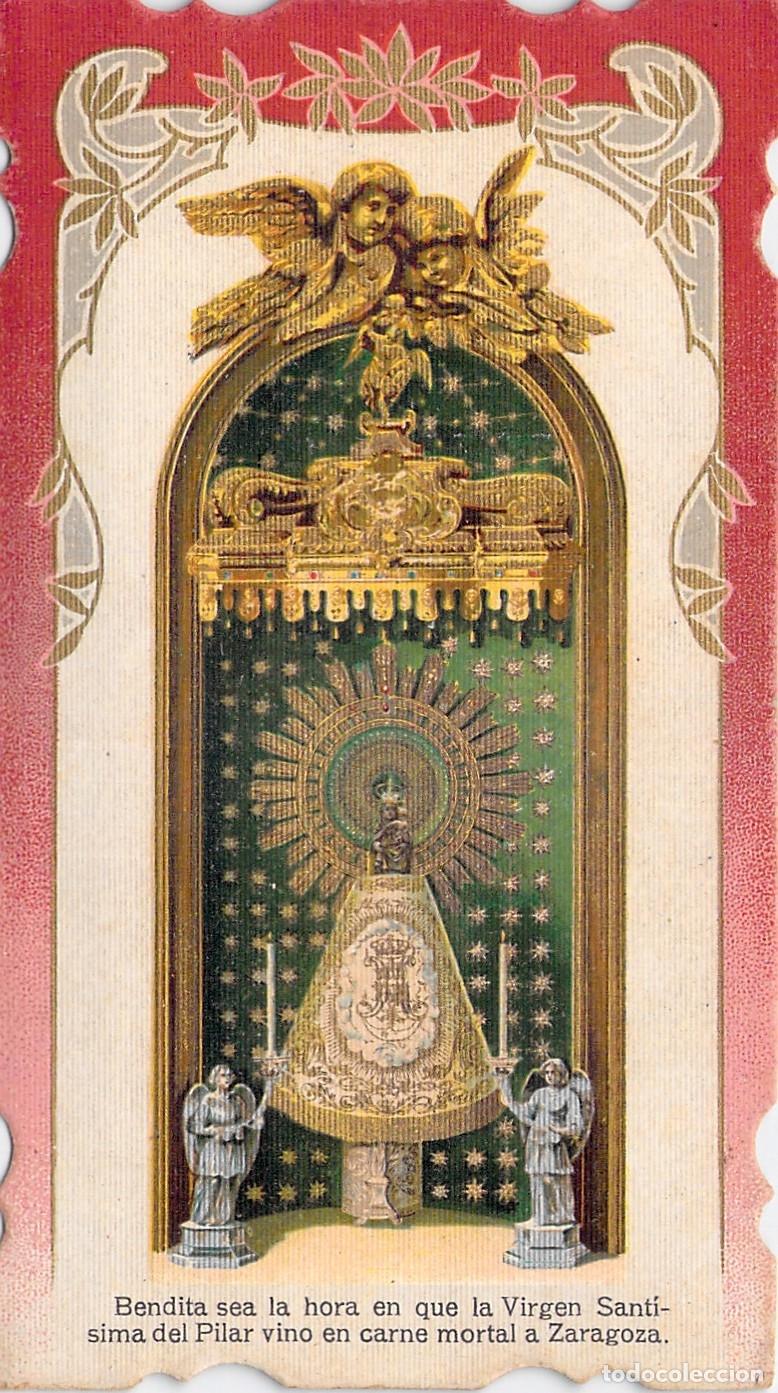 Postcards: Estampa Estampa Religiosa de la Virgen del Pilar de Zaragoza