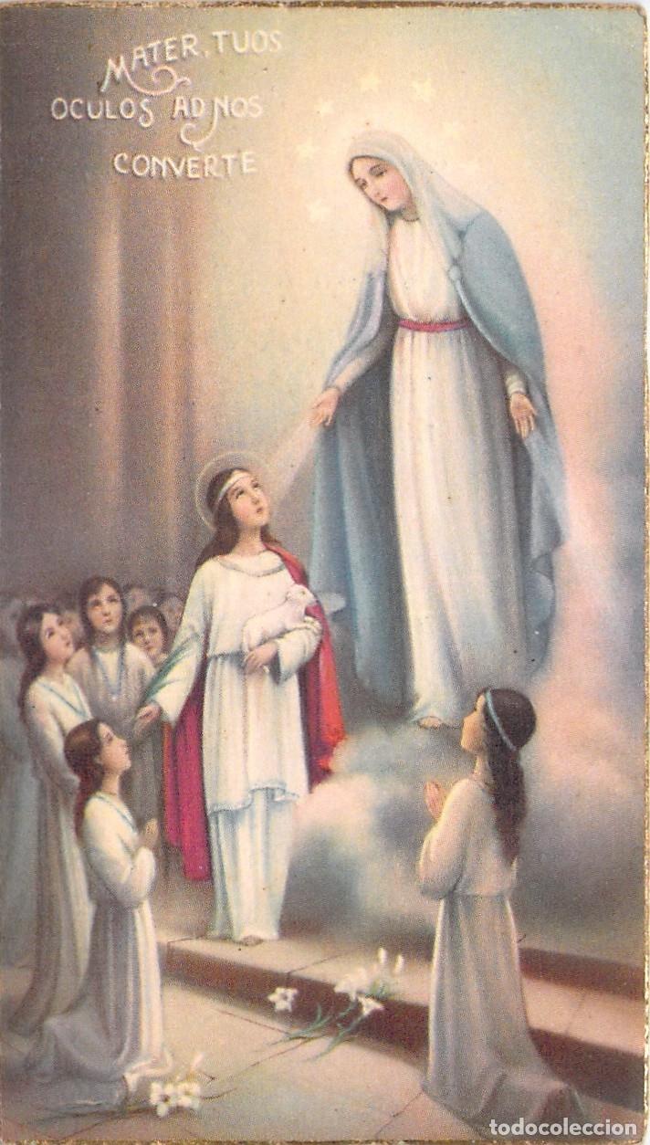 Postcards: Estampa Religiosa Consagraci&oacute;n Hijas de Mar&iacute;a Montefiascone