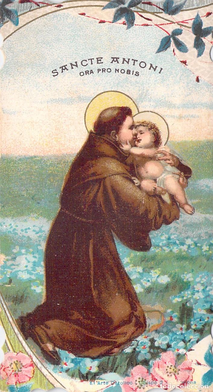 Cartes Postales: Estampa de San Antonio de Padua con Oraci&oacute;n Devocional