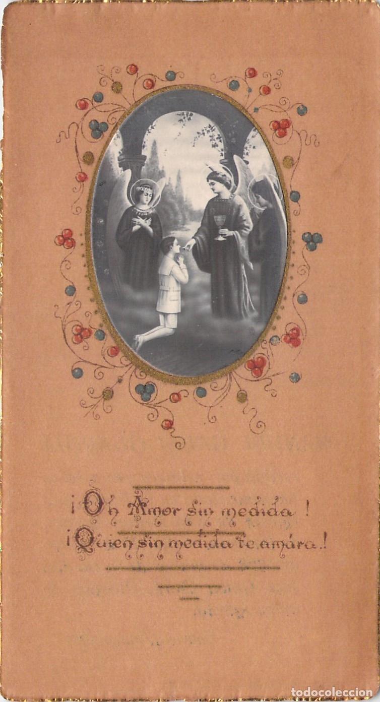 Cartes Postales: Estampa Recordatorio de Primera Comuni&oacute;n en Paterna Valencia