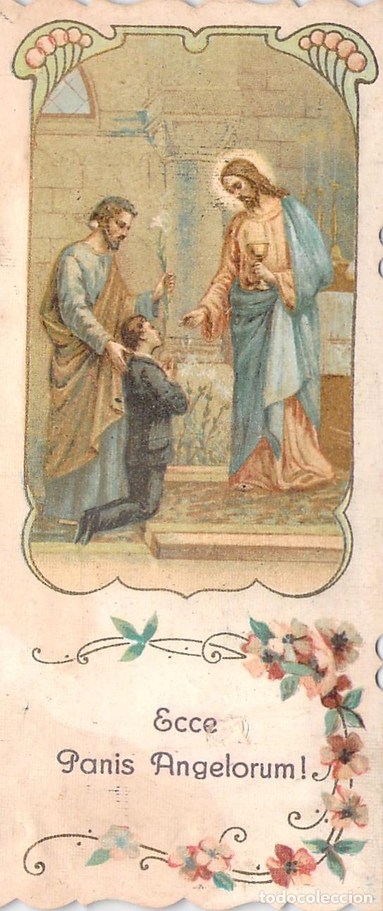 Cartes Postales: Estampa Recordatorio de Primera Comuni&oacute;n en Tarragona Jes&uacute;s Miranda