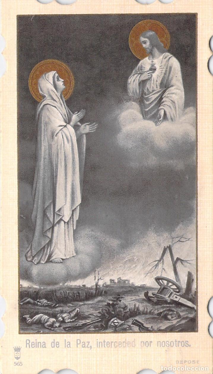 Cartes Postales: Estampa Religiosa Oraci&oacute;n por la Paz Papa Benedicto XV