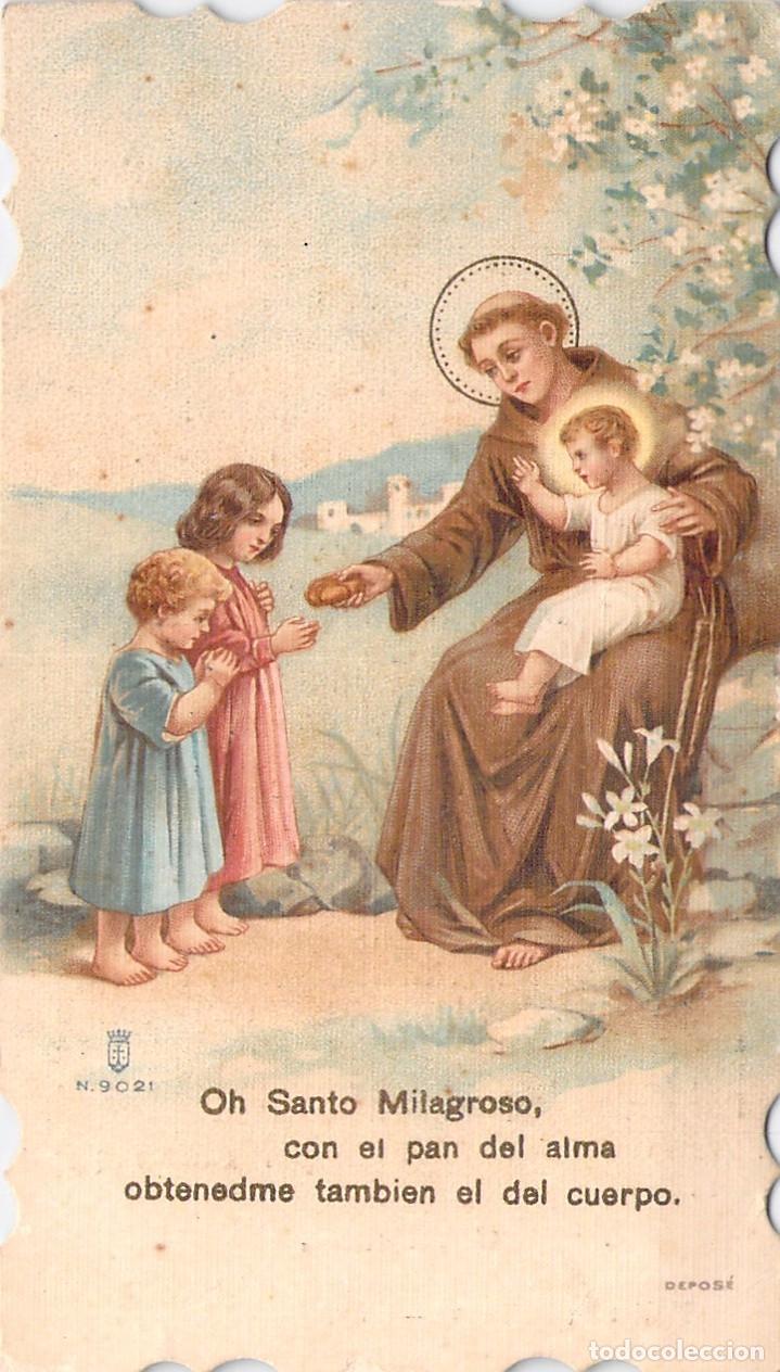 Cartes Postales: Estampa Estampa Religiosa San Antonio de Padua y Ni&ntilde;o Jes&uacute;s