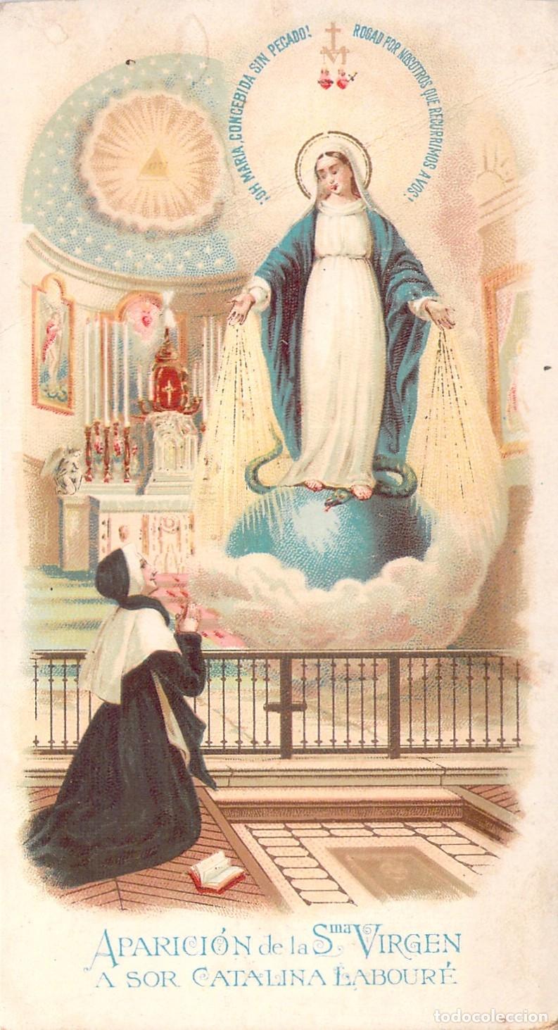 Postales: Estampa de la Aparici&oacute;n de la Virgen a Sor Catalina Labour&eacute;, Jos&eacute; Alsina