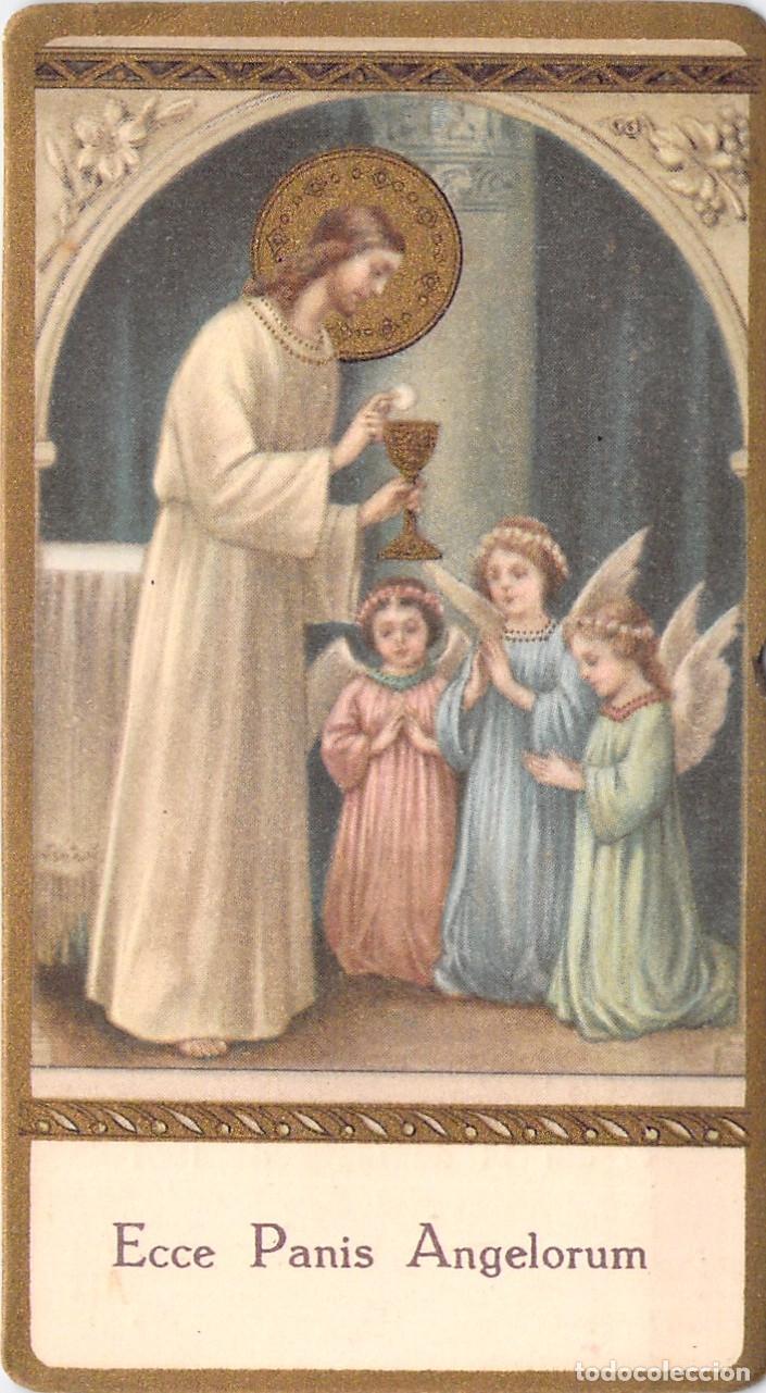 Postales: Estampa de Primera Comuni&oacute;n, Jes&uacute;s y &Aacute;ngeles, Josepets Barcelona