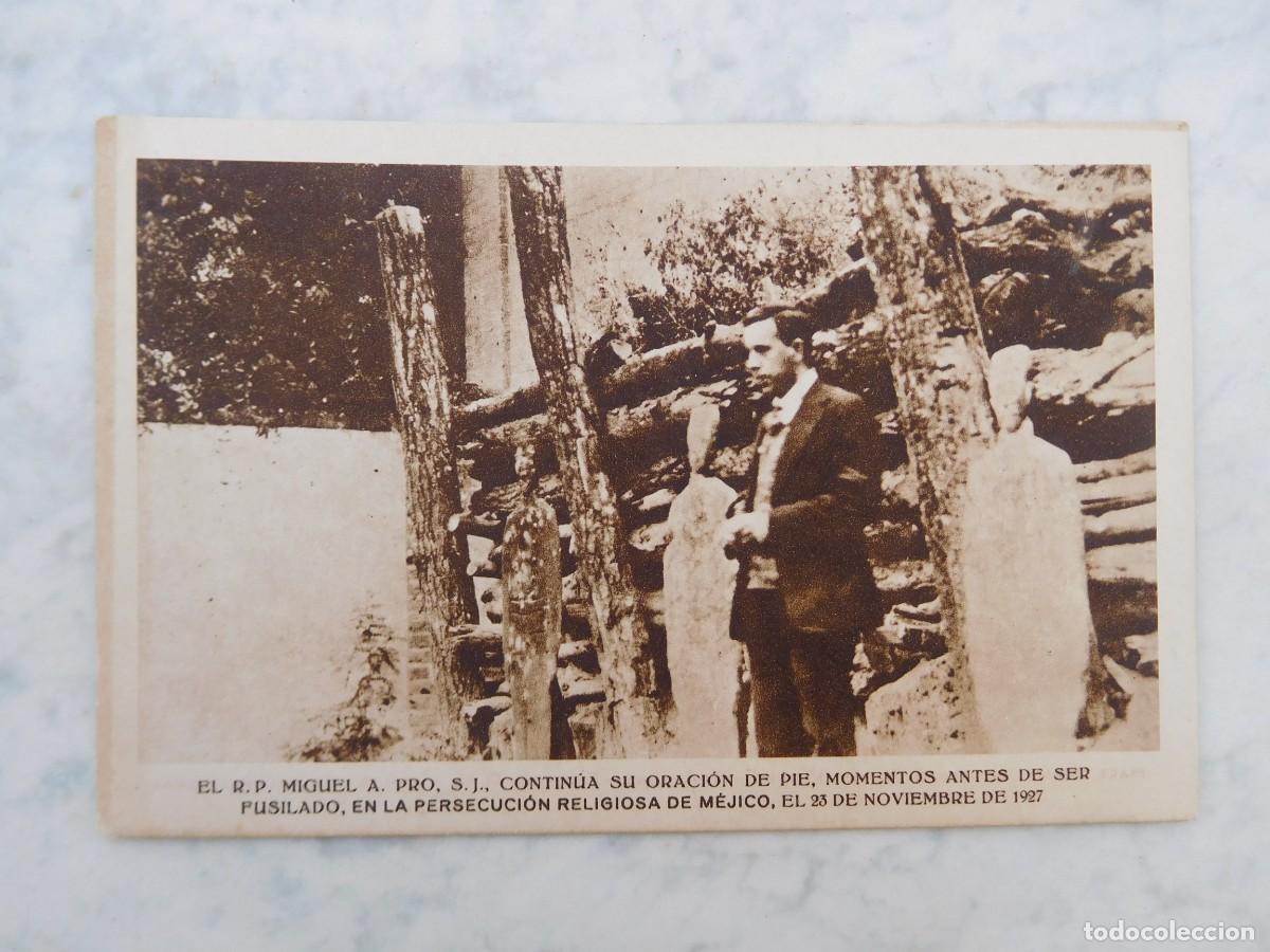 Postales: Postal persecuci&oacute;n religiosa en M&eacute;jico M&eacute;xico 23 de noviembre de 1927 Fusilamiento