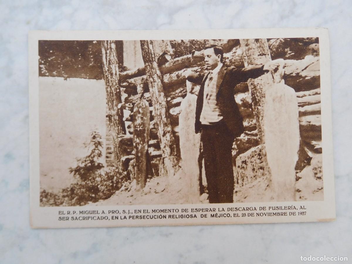 Postales: Postal persecuci&oacute;n religiosa en M&eacute;jico M&eacute;xico 23 de noviembre de 1927 Fusilamiento