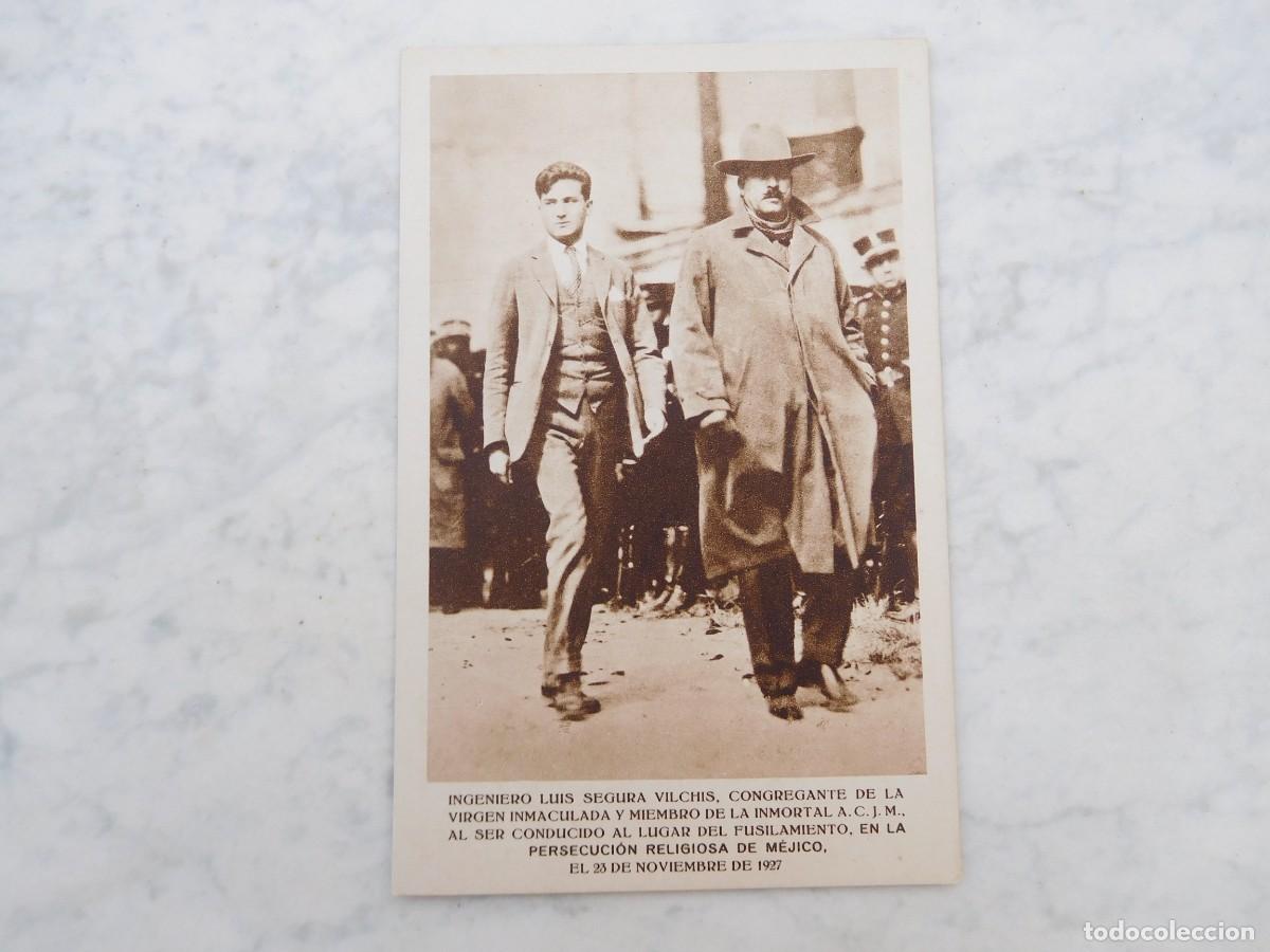 Postales: Postal persecuci&oacute;n religiosa en M&eacute;jico M&eacute;xico 23 de noviembre de 1927 Fusilamiento