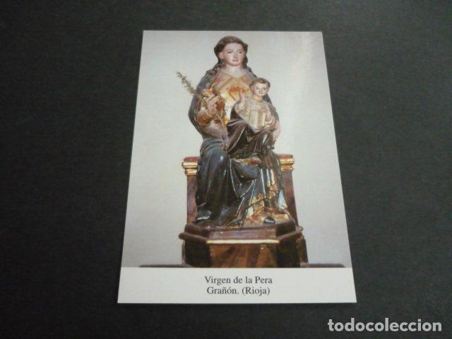 Postales: GRA&Ntilde;ON LA RIOJA VIRGEN DE LA PERA POSTAL - Foto 1