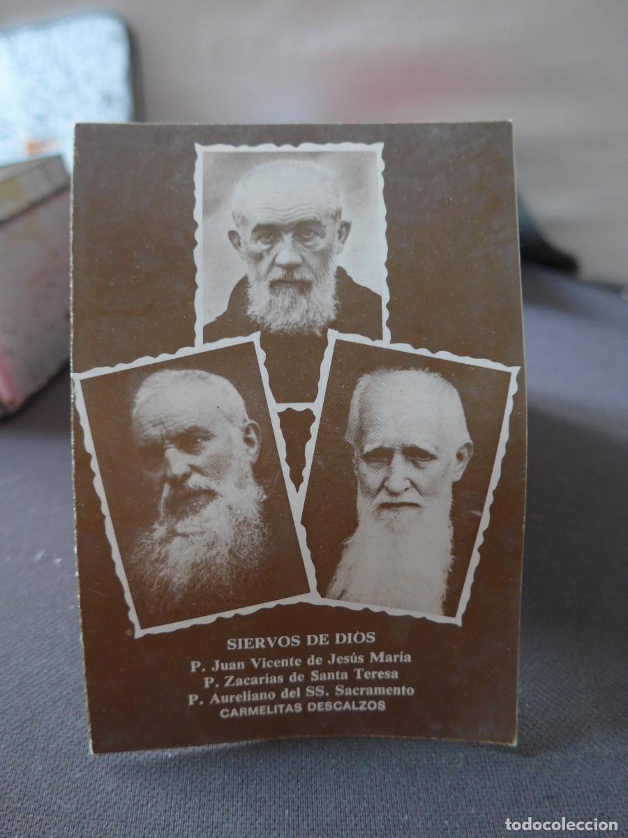 Postales: ESTAMPA RECORDATORIO SIERVOS DE DIOS