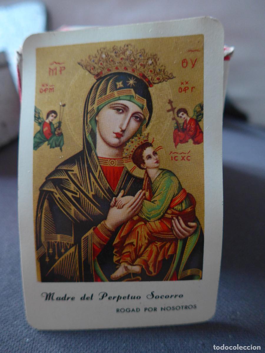 Postales: ESTAMPA RECORDATORIO DE LA MADRE DEL PERPETUO SOCORRO