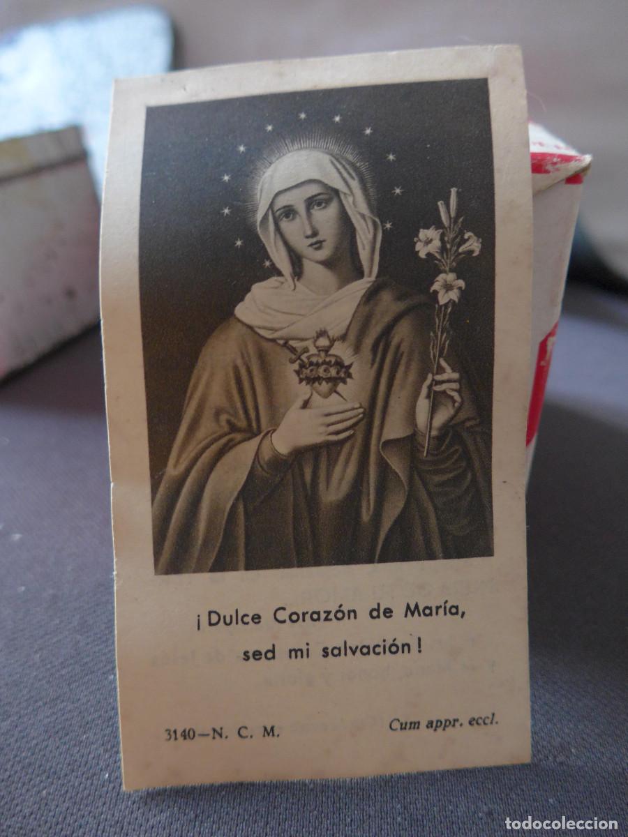 Postales: ESTAMPA RECORDATORIO DULCE CORAZON DE MARIA SED MI SALVACION