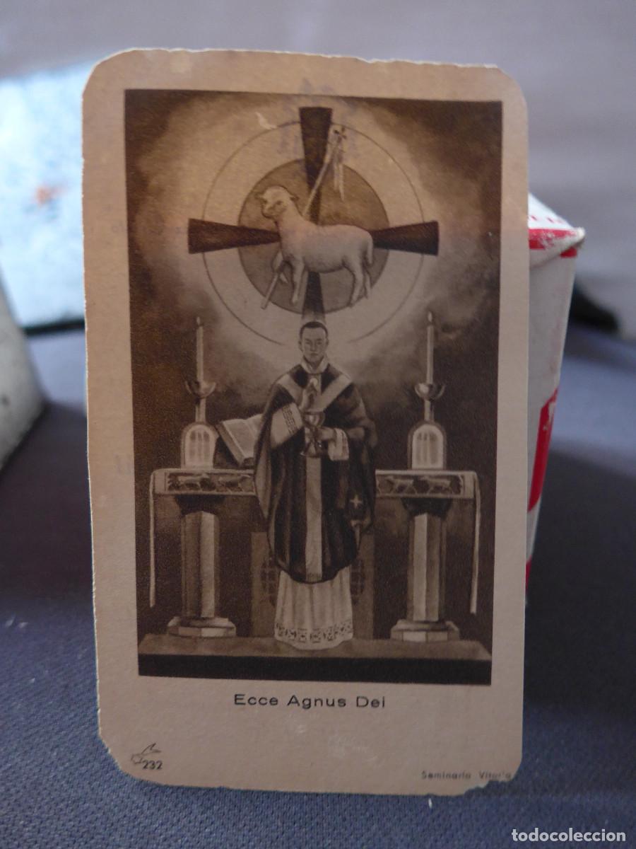 Postales: ESTAMPA RECORDATORIO ECDE AGNUS DEI