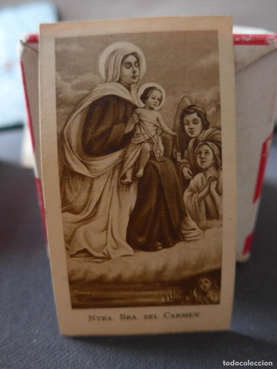 Postales: ESTAMPA RECORDATORIO DE NUESTRA SE&Ntilde;ORA DEL CARMEN