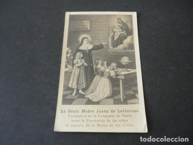 Cartoline: BEATA MADRE JUANA DE LESTONNAC POSTAL
