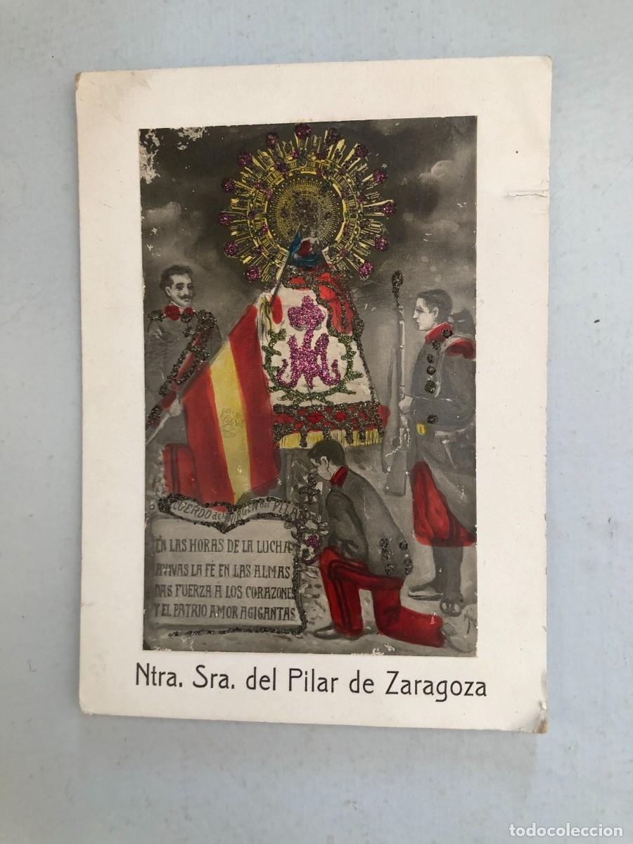 Postales: POSTAL RECUERDO DE NUESTRA SE&Ntilde;ORA DEL PILAR