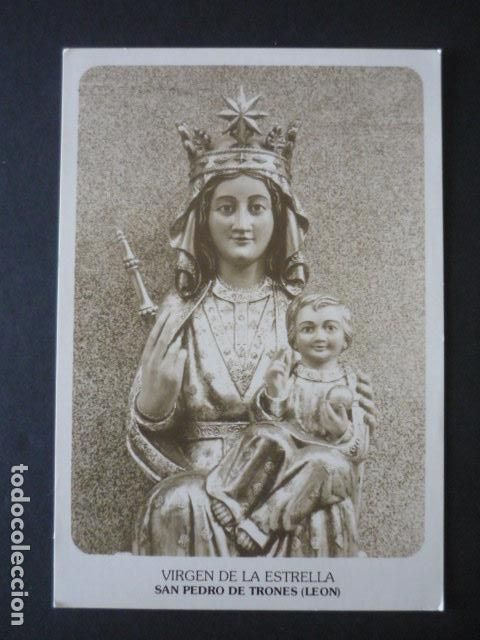 Cartoline: SAN PEDRO DE TRONES LEON VIRGEN DE LA ESTRELLA POSTAL