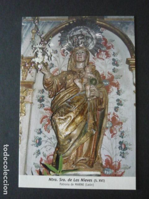 Postcards: MARNE LEON NUESTRA SE&Ntilde;ORA DE LAS NIEVES POSTAL