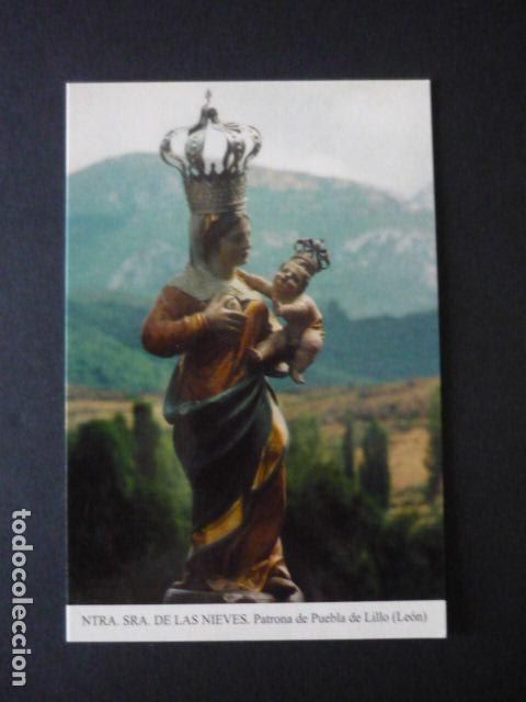 Postkarten: PUEBLA DE LILLO LEON NUESTRA SE&Ntilde;ORA DE LAS NIEVES POSTAL