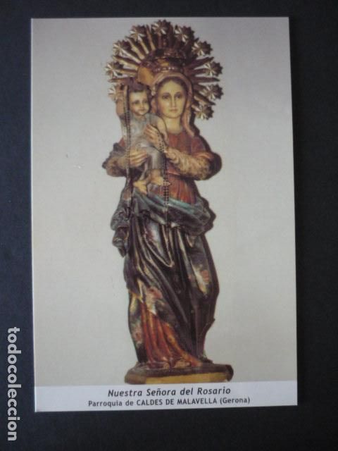 Postcards: CALDES DE MALAVELLA GERONA NUESTRA SE&Ntilde;ORA DEL ROSARIO POSTAL