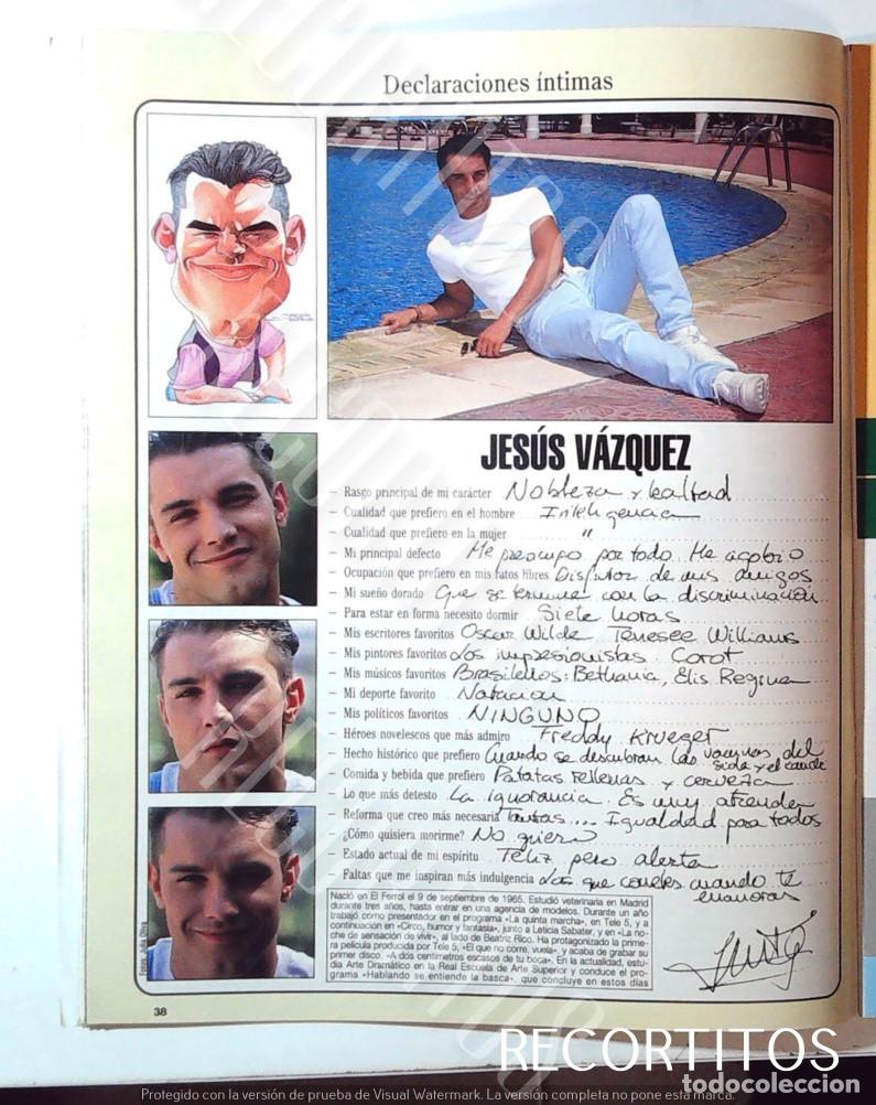 Postales: confesiones intimas jesus vazquez