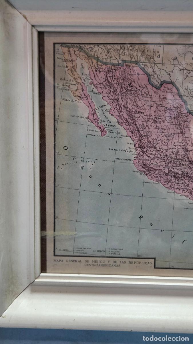 Postales: cuadro con mapa antiguo - Foto 2