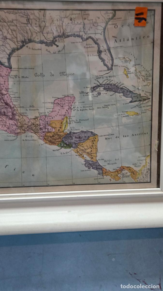 Postales: cuadro con mapa antiguo - Foto 4