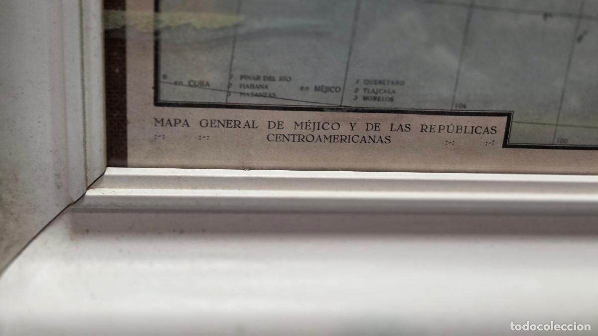 Postales: cuadro con mapa antiguo - Foto 6