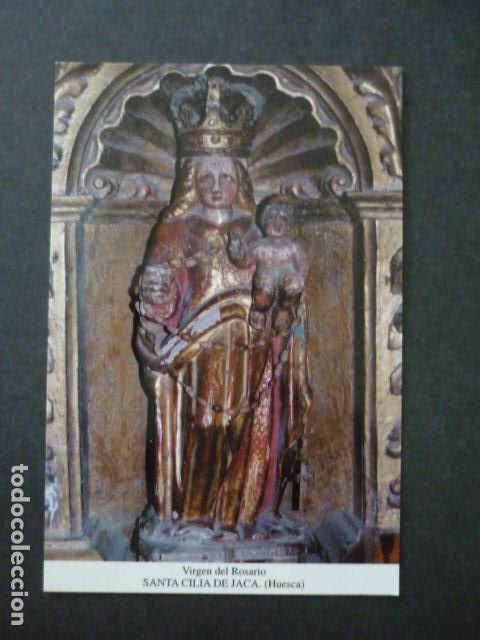Postcards: SANTA CILIA DE JACA HUESCA VIRGEN DEL ROSARIO POSTAL