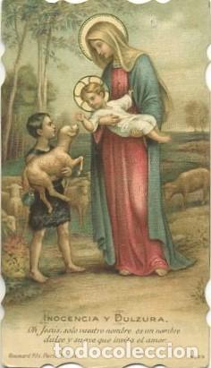 Postales: ESTAMPA RELIGIOSA DEL 12 DE SEPTIEMBRE DE 1929. COMU-2711