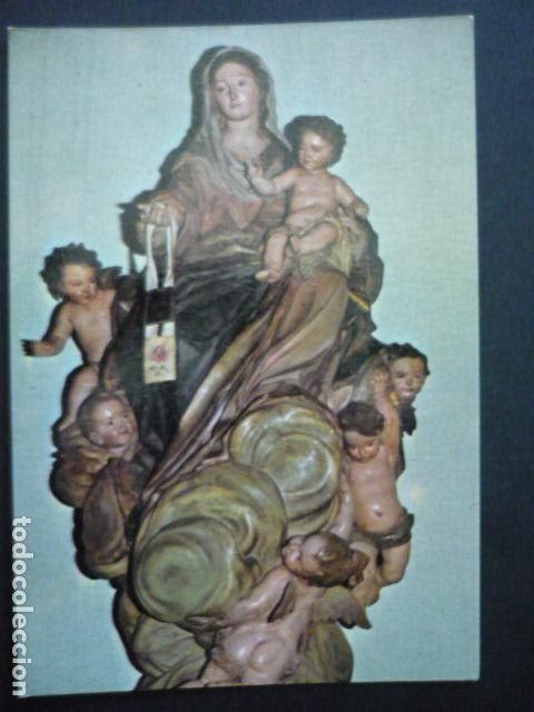 Postales: RASCAFRIA MADRID VIRGEN CON NI&Ntilde;O POSTAL