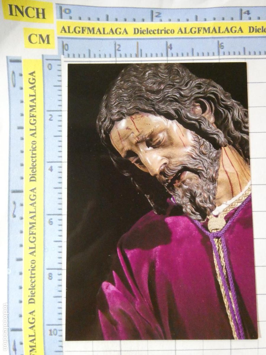 Postales: RECORDATORIO RELIGIOSO SEMANA SANTA. M&Aacute;LAGA ARCHICOFRAD&Iacute;A SACRAMENTAL DE PASI&Oacute;N. 7