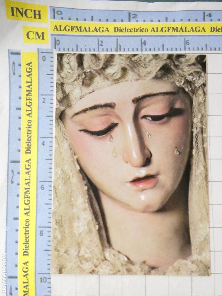 Postales: RECORDATORIO RELIGIOSO SEMANA SANTA. SEVILLA HERMANDAD DE MONTESI&Oacute;N NTRA SRA ROSARIO. 9