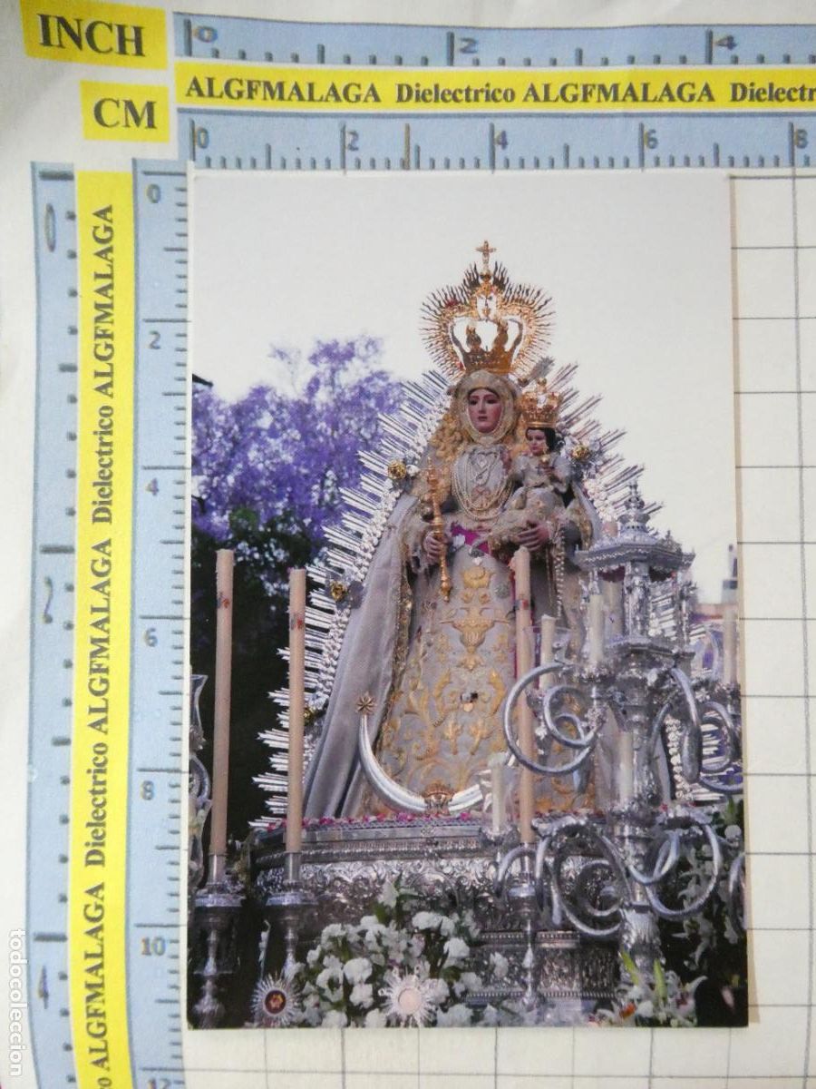 Postales: RECORDATORIO RELIGIOSO SEMANA SANTA. SEVILLA NUESTRA SE&Ntilde;ORA DE ARACELI. SAN ANDR&Eacute;S. 10