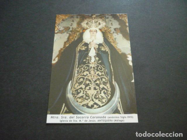 Postcards: ANTEQUERA MALAGA NUESTRA SE&Ntilde;ORA DEL SOCORRO POSTAL