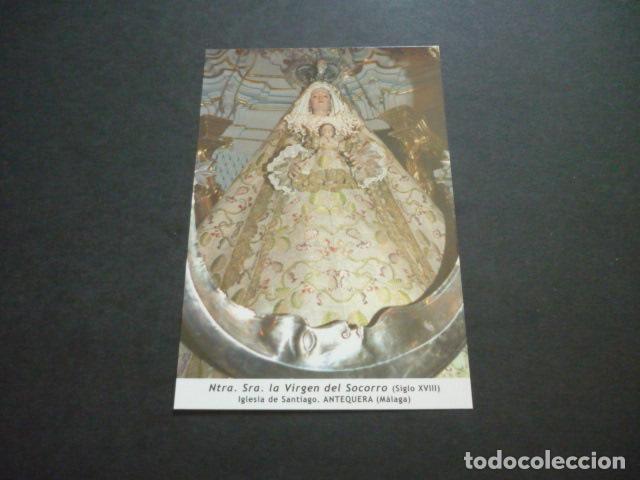 Postcards: ANTEQUERA MALAGA NUESTRA SE&Ntilde;ORA DEL SOCORRO POSTAL