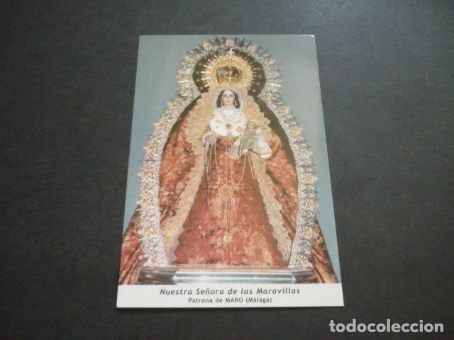 Cartoline: MARO MALAGA NUESTRA SE&Ntilde;ORA DE LAS MARAVILLAS POSTAL