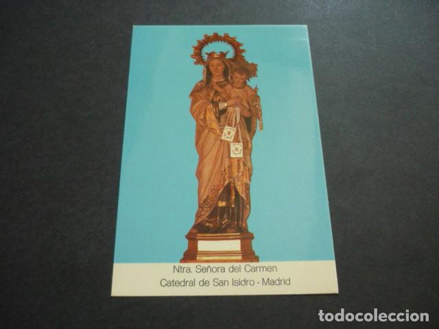 Postcards: MADRID NUESTRA SE&Ntilde;ORA DEL CARMEN POSTAL