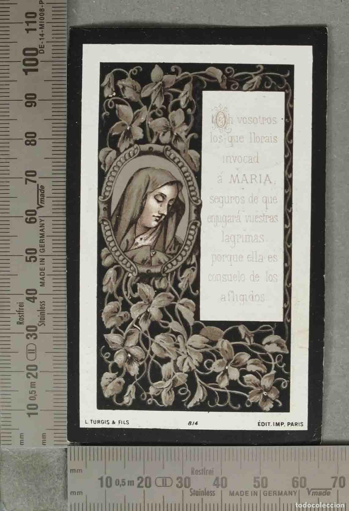 Postales: ESQUELA. NI&Ntilde;A. 1890. ?RECIEN NACIDA?