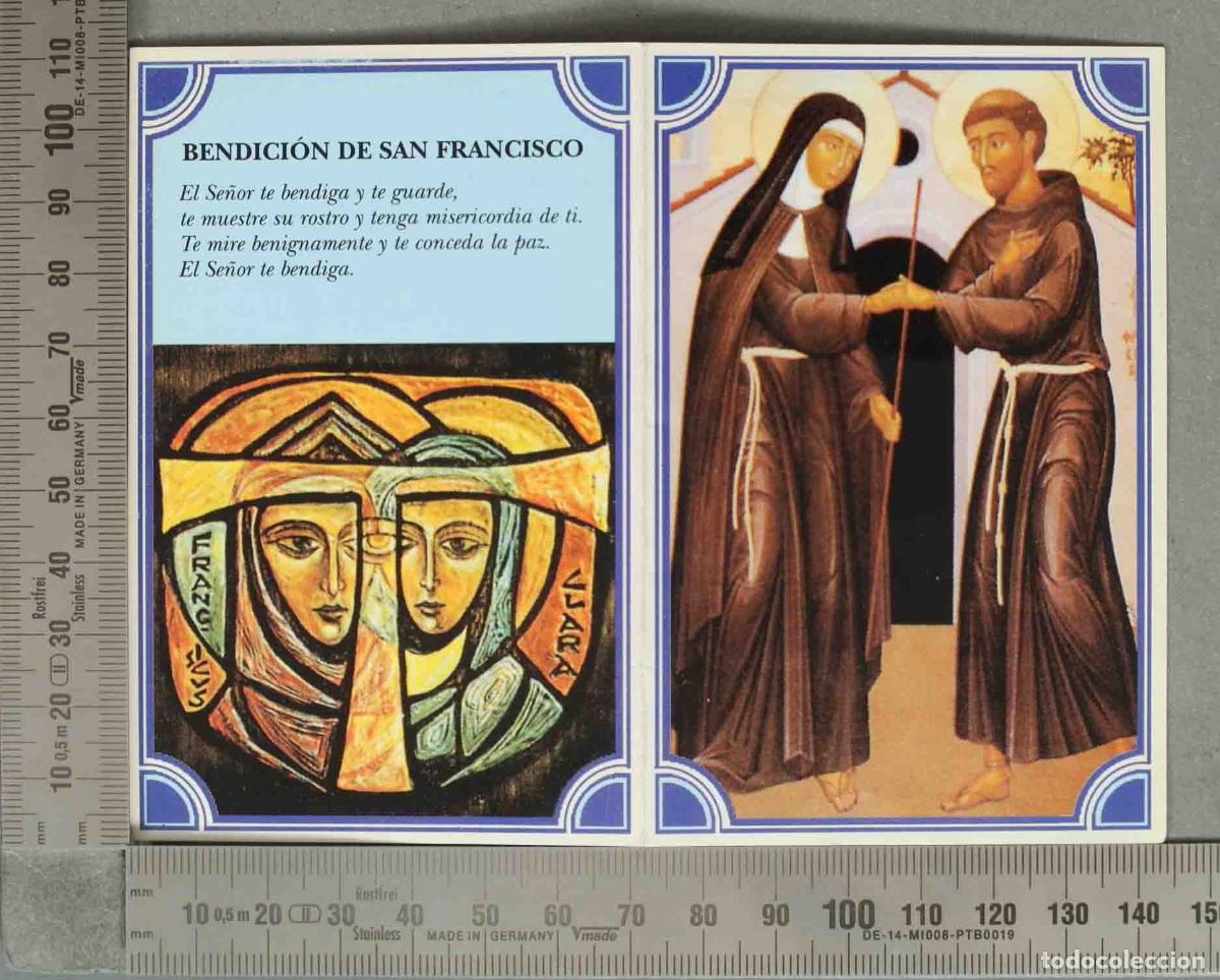 Postales: ESQUELA DIPTICO. FR Alfredo Abad Garc&iacute;a OFM. CONVENTO FRANCISCANO DE SAN LORENZO VALENCIA