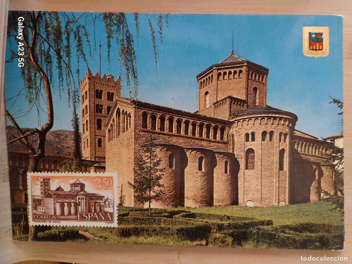 Postales: RIPOLL MONASTERIO ED FISA 16 SC ORIGINAL