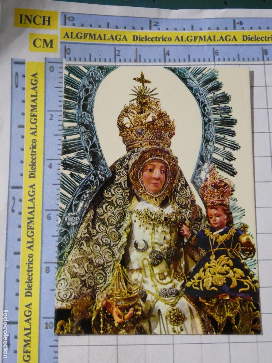 Postales: RECORDATORIO RELIGIOSO SEMANA SANTA. SEVILLA 1974. UTRERA NUESTRA SE&Ntilde;ORA DE CONSOLACI&Oacute;N. 28